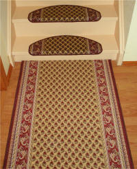 Stair Rugs made in Europe on comfortsteps.ca